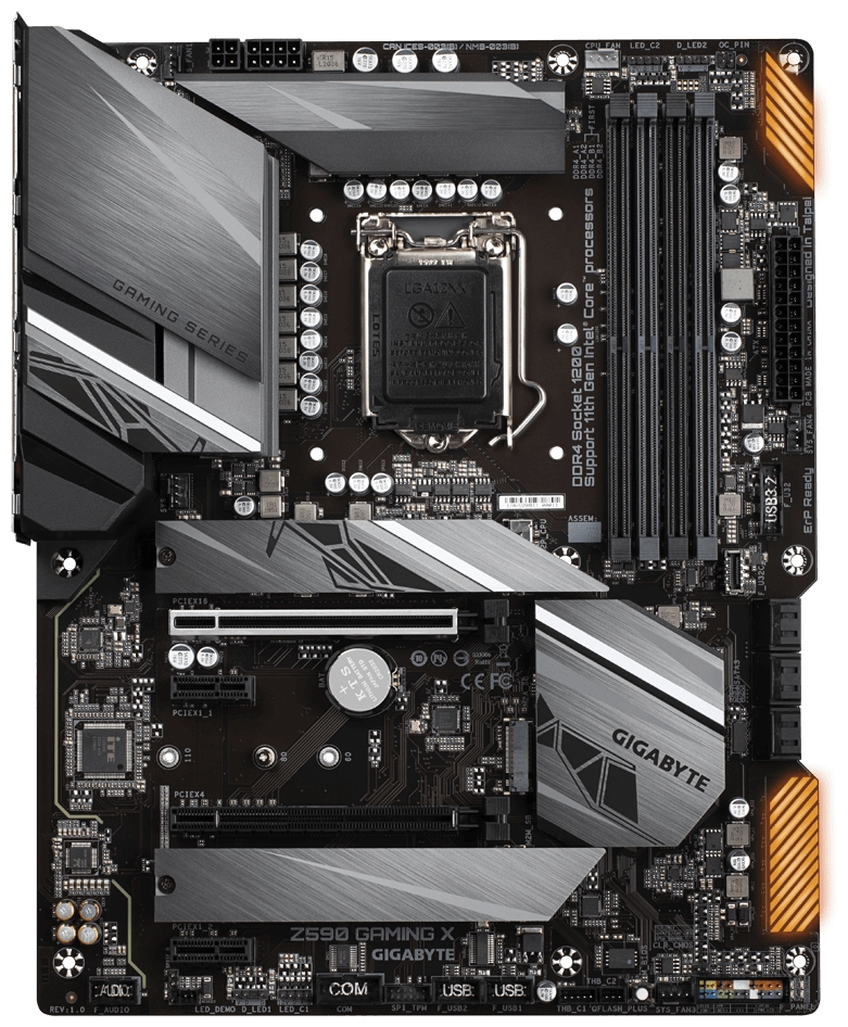 Материнская плата Gigabyte Z590 GAMING X
Материнская плата Gigabyte Z590 GAMING X