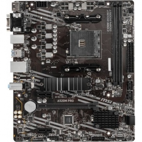 Материнская плата MSI A520M PRO Socket AM4
Материнская плата MSI A520M PRO Socket AM4