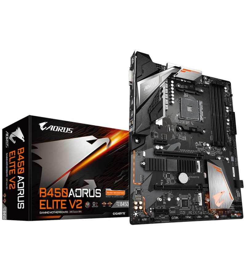 Материнская плата Gigabyte B450 AORUS ELITE V2 Socket AM4
Материнская плата Gigabyte B450 AORUS ELITE V2 Socket AM4