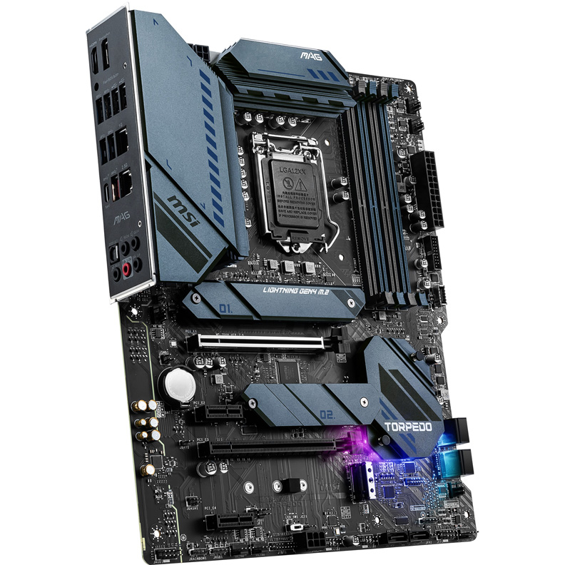 Материнская плата MSI MAG Z590 TORPEDO Socket LGA1200
Материнская плата MSI MAG Z590 TORPEDO Socket LGA1200