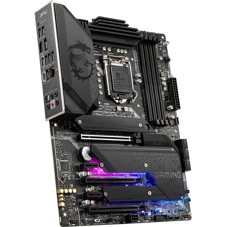 Материнская плата MSI MPG Z590 GAMING PLUS Socket LGA1200
Материнская плата MSI MPG Z590 GAMING PLUS Socket LGA1200