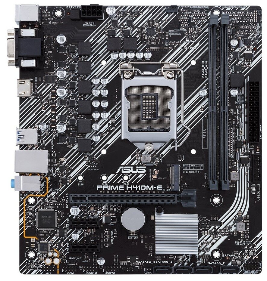 Материнская плата Asus PRIME H410M-E/CSM (PRIME H410M-E/CSM)
Материнская плата Asus PRIME H410M-E/CSM (PRIME H410M-E/CSM)