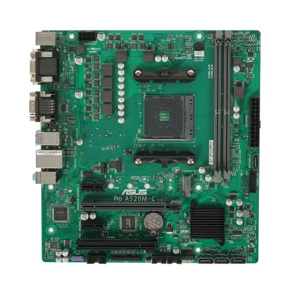 Материнская плата Asus Pro A520M-C/CSM
Материнская плата Asus Pro A520M-C/CSM