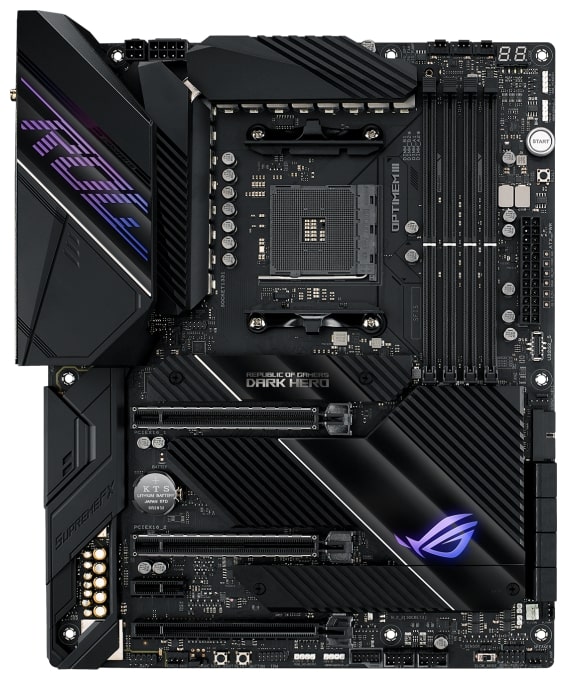 Материнская плата Asus ROG Crosshair VIII Dark Hero
Материнская плата Asus ROG Crosshair VIII Dark Hero