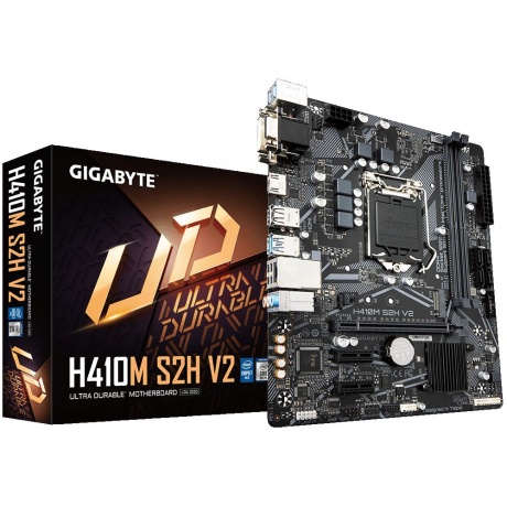 Материнская плата Gigabyte H410M S2H V2
Материнская плата Gigabyte H410M S2H V2