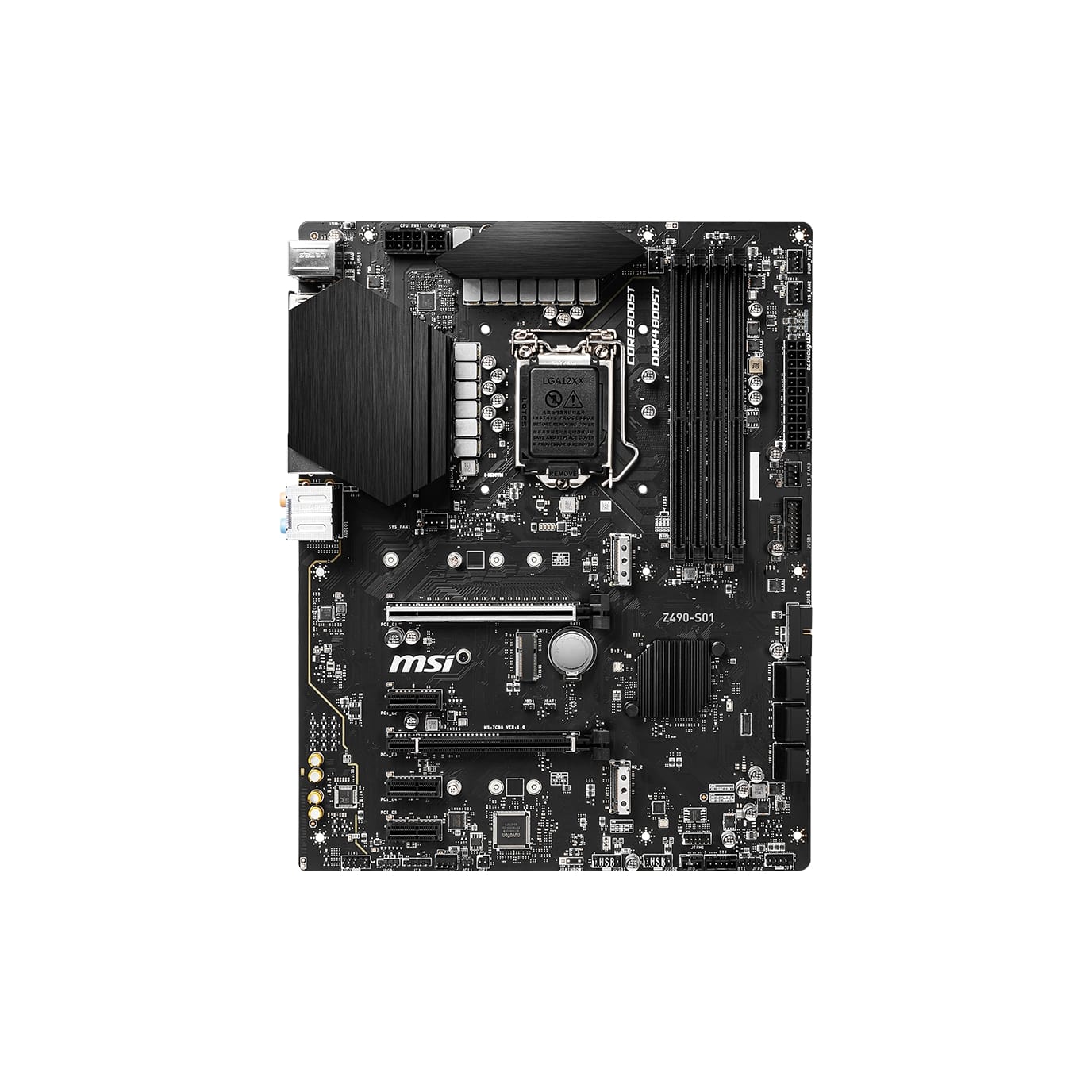 Материнская плата MSI Z490M-S01
Материнская плата MSI Z490M-S01