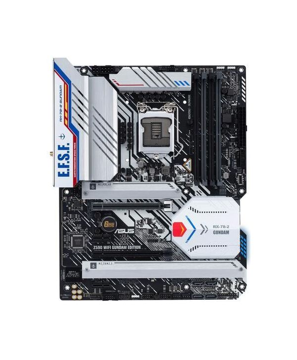 Материнская плата Asus Z590 WIFI GUNDAM EDITION
Материнская плата Asus Z590 WIFI GUNDAM EDITION