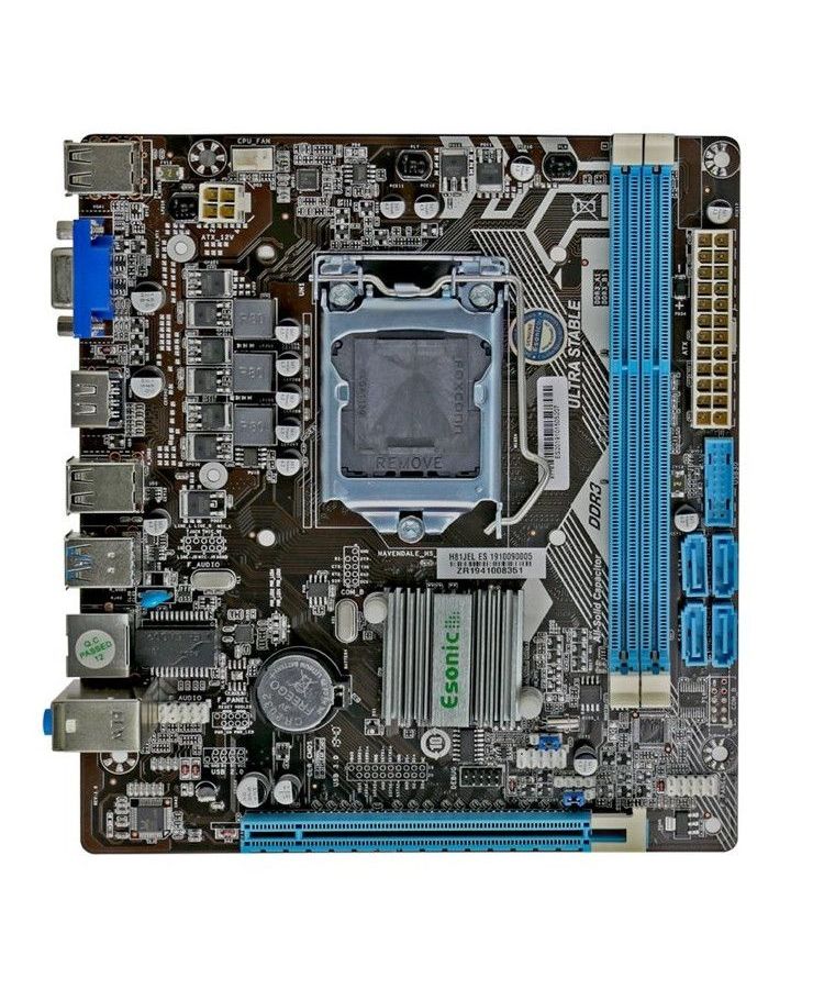 Материнская плата Esonic H81JEL WITH i3-4130
Материнская плата Esonic H81JEL WITH i3-4130
