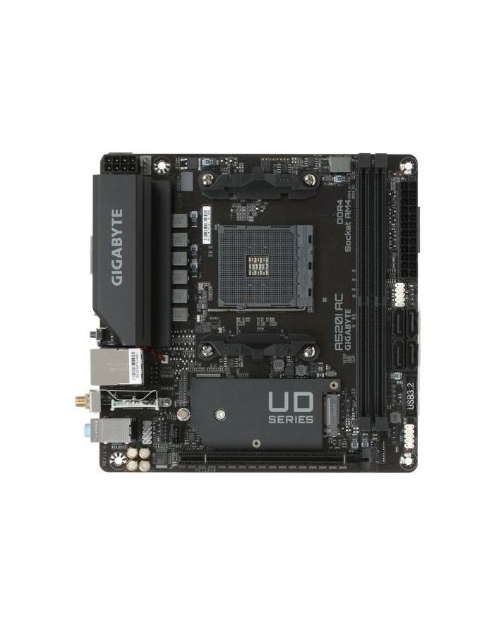 Материнская плата Gigabyte A520I AC
Материнская плата Gigabyte A520I AC