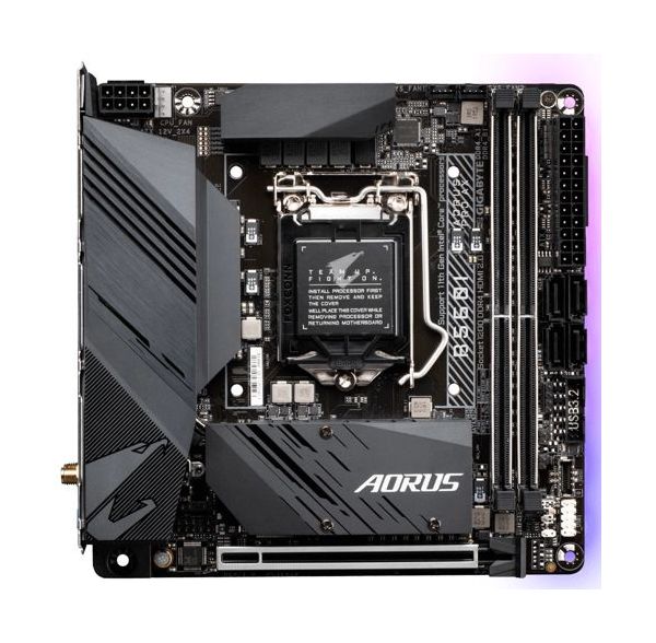Материнская плата Gigabyte B560I AORUS PRO AX
Материнская плата Gigabyte B560I AORUS PRO AX