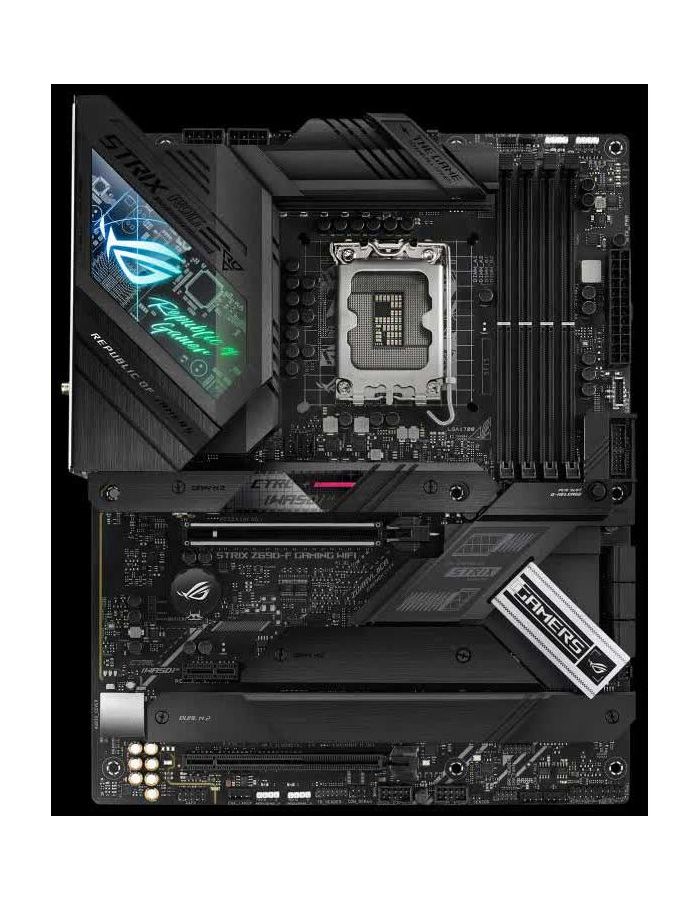 Материнская плата Asus Rog Strix Z690-F Gaming Wifi
Материнская плата Asus Rog Strix Z690-F Gaming Wifi
