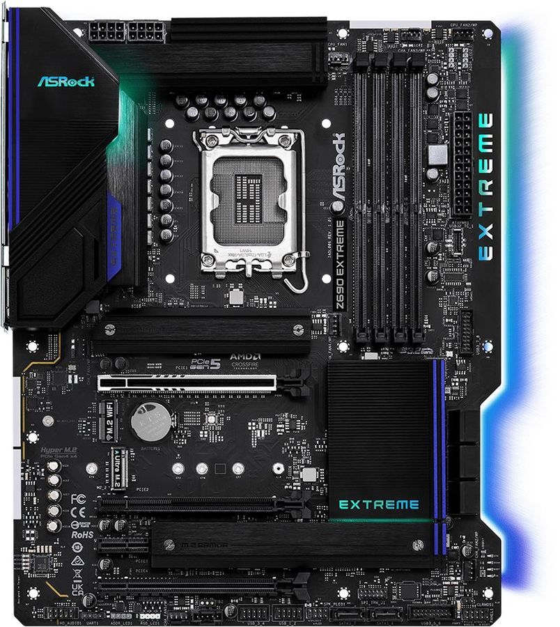 Материнская плата Asrock Z690 Exteme
Материнская плата Asrock Z690 Exteme