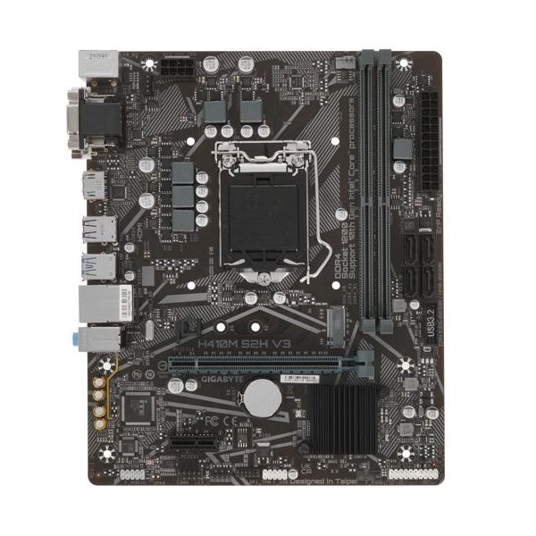 Материнская плата Gigabyte H510 S1200 MATX H410M S2H V3 1.1
Материнская плата Gigabyte H510 S1200 MATX H410M S2H V3 1.1