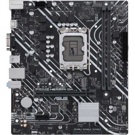Материнская плата Asus Prime H610M-K D4 (90MB1A10-M0EAY0
Материнская плата Asus Prime H610M-K D4 (90MB1A10-M0EAY0