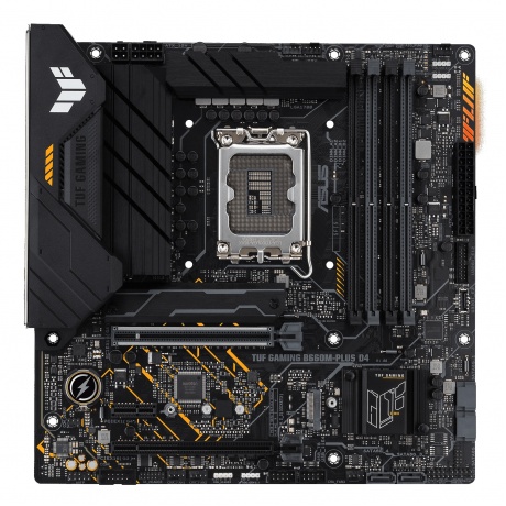 Материнская плата Asus Tuf Gaming B660M-PLUS D4
Материнская плата Asus Tuf Gaming B660M-PLUS D4