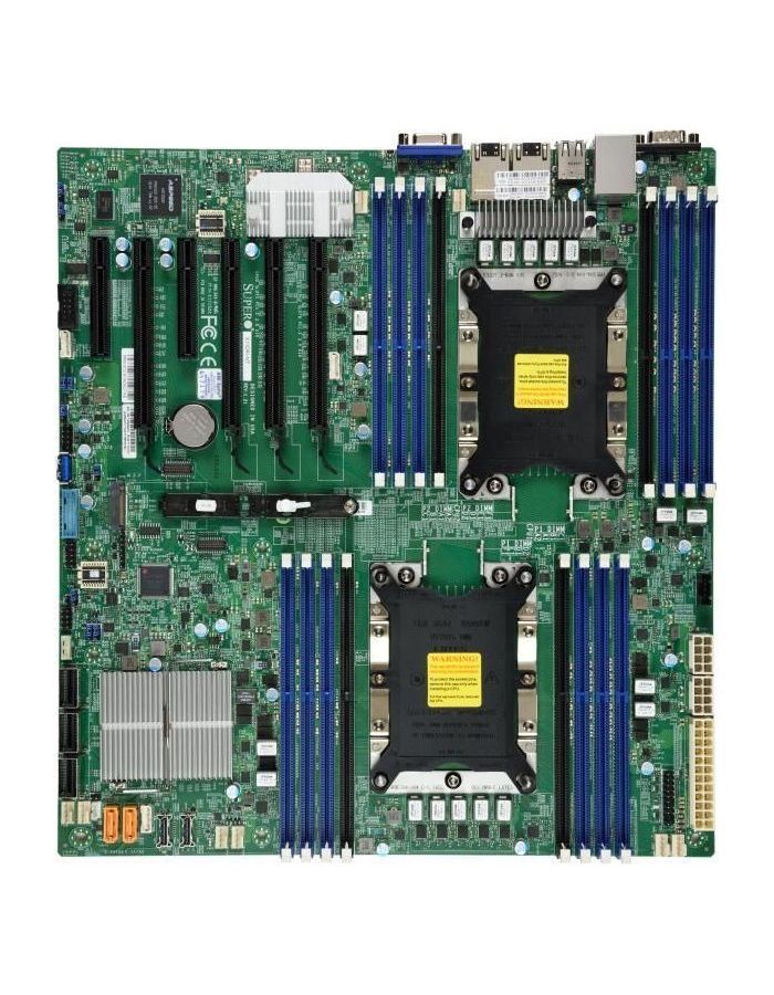 Материнская Плата SuperMicro MBD-X11DPI-NT-B Soc-3647
Материнская Плата SuperMicro MBD-X11DPI-NT-B Soc-3647