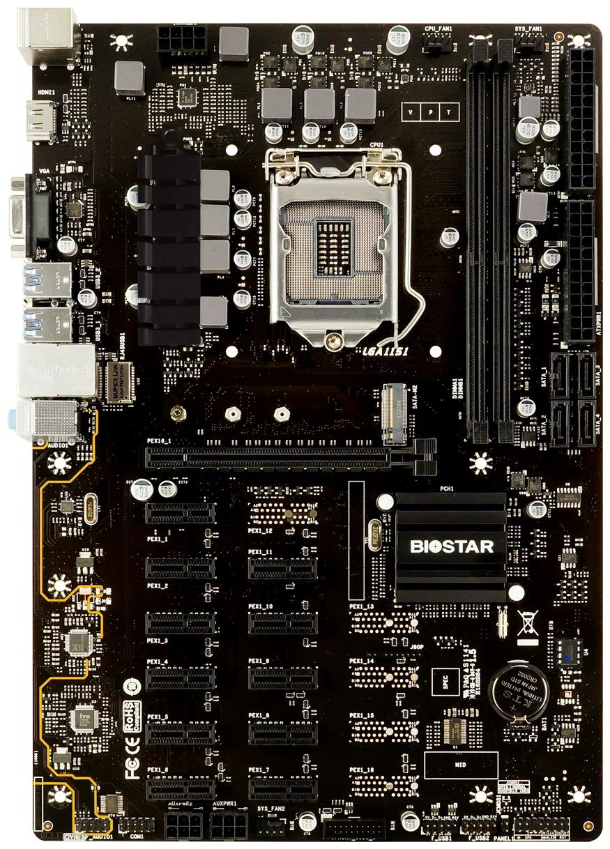 Материнская плата Biostar TB360-BTC Pro 2.0 уцененный
Материнская плата Biostar TB360-BTC Pro 2.0 уцененный