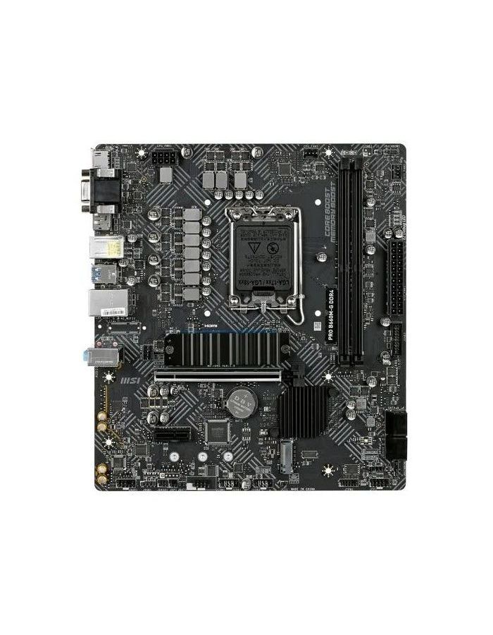 Материнская плата MSI PRO B660M-G DDR4
Материнская плата MSI PRO B660M-G DDR4