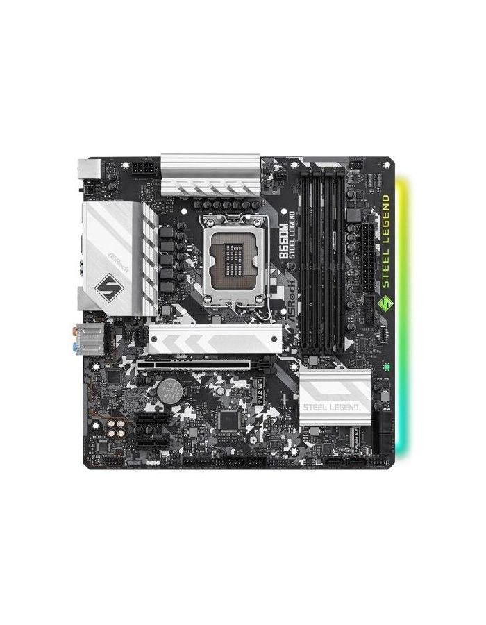 Материнская плата Asrock B660M STEEL LEGEND
Материнская плата Asrock B660M STEEL LEGEND