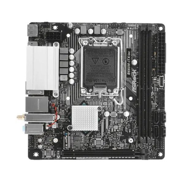 Материнская плата Asrock B660M-ITX/ac
Материнская плата Asrock B660M-ITX/ac