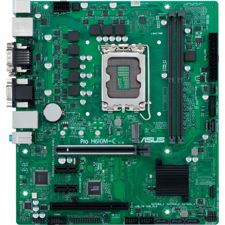 Материнская плата Asus PRO H610M-C-CSM
Материнская плата Asus PRO H610M-C-CSM