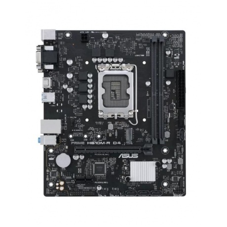 Материнская плата Asus PRIME H610M-R D4-SI
Материнская плата Asus PRIME H610M-R D4-SI