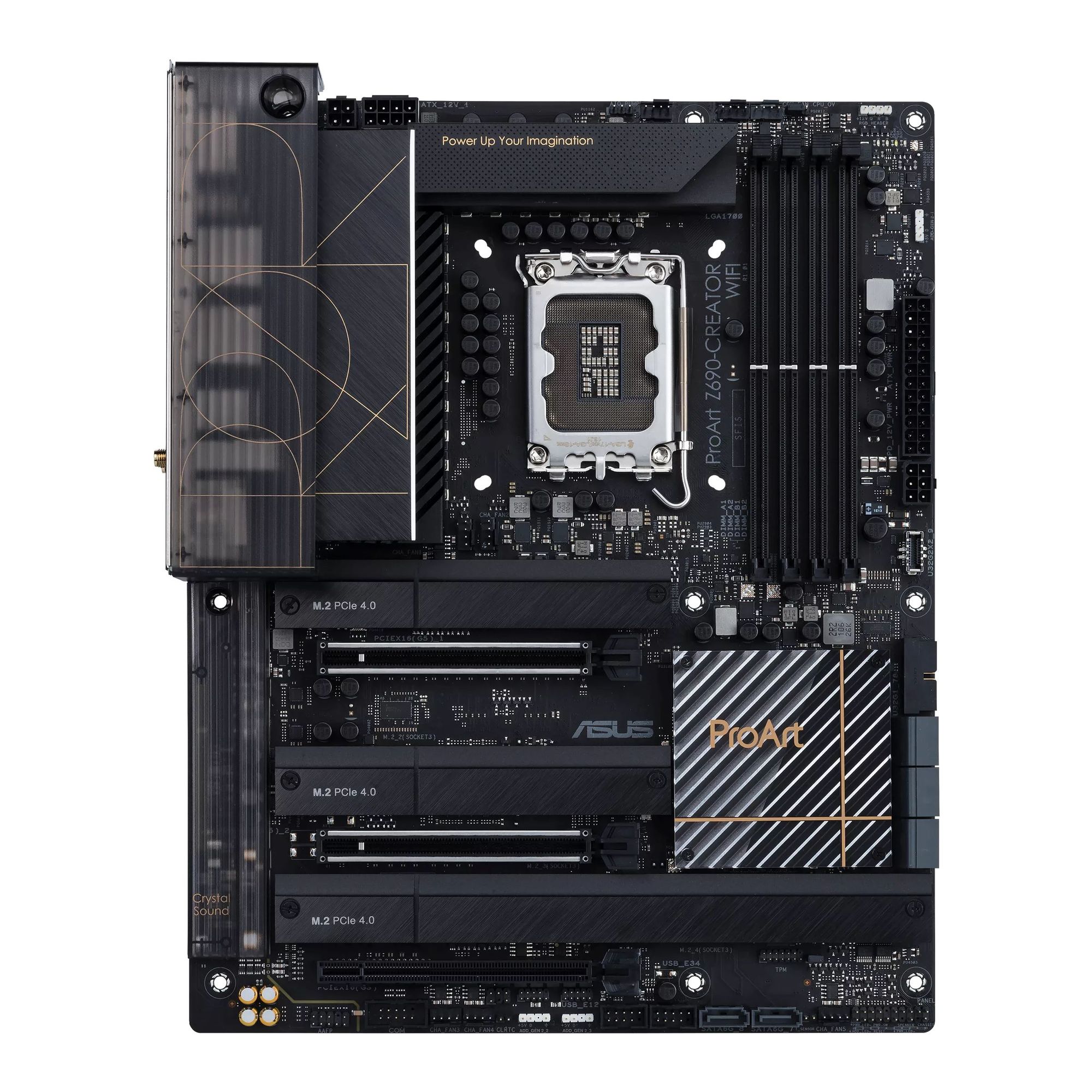 Материнская плата Asus PROART Z690-CREATOR WIFI Soc-1700
Материнская плата Asus PROART Z690-CREATOR WIFI Soc-1700