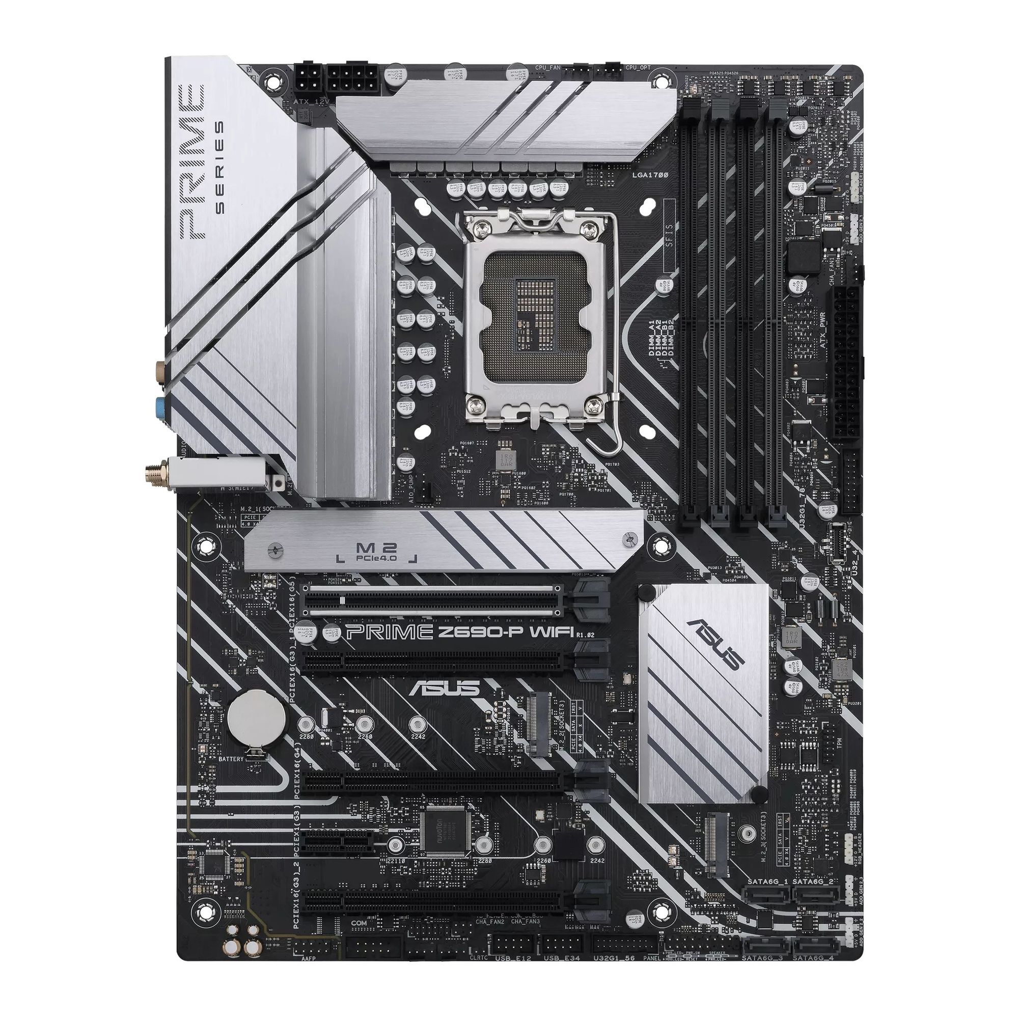 Материнская плата Asus PRIME Z690-P WIFI Soc-1700
Материнская плата Asus PRIME Z690-P WIFI Soc-1700