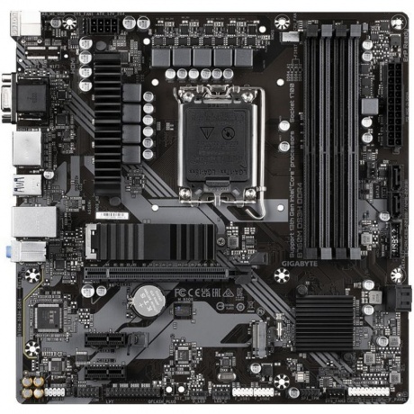 Материнская плата Gigabyte B760M DS3H DDR4 Soc-1700
Материнская плата Gigabyte B760M DS3H DDR4 Soc-1700