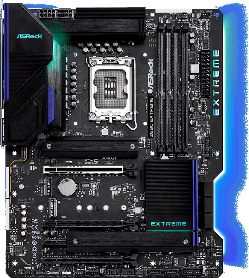 Материнская плата ASRock Z690 Extreme 
Материнская плата ASRock Z690 Extreme