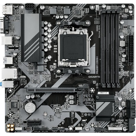 Материнская плата GIGABYTE A620M DS3H AM5 mATX (A620M DS3H)
Материнская плата GIGABYTE A620M DS3H AM5 mATX (A620M DS3H)