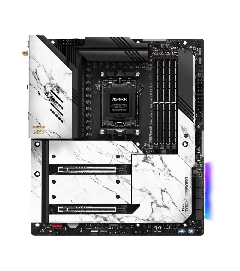Материнская плата Asrock X670E TAICHI CARRARA
Материнская плата Asrock X670E TAICHI CARRARA