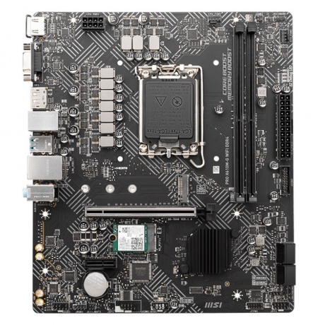 Материнская плата MSI PRO H610M-G WIFI DDR4
Материнская плата MSI PRO H610M-G WIFI DDR4