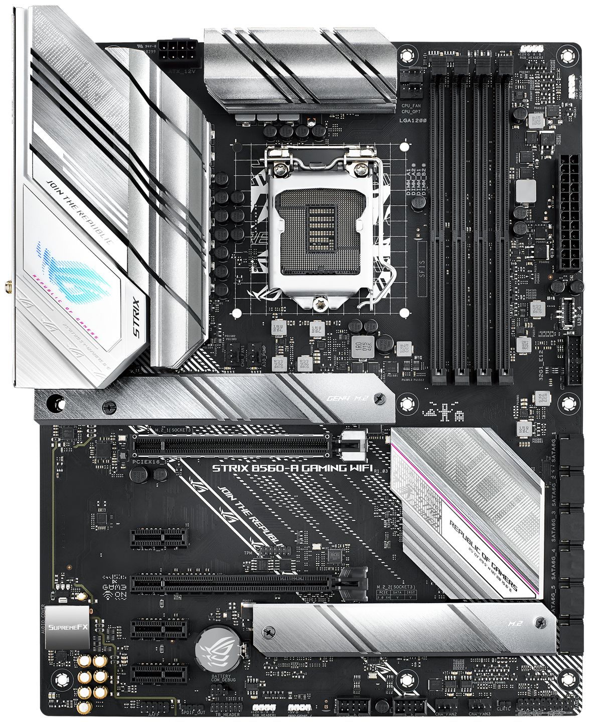 Материнская плата Asus ROG STRIX B560-A GAMING WIFI (90MB16V0-M0EAY0)
Материнская плата Asus ROG STRIX B560-A GAMING WIFI (90MB16V0-M0EAY0)