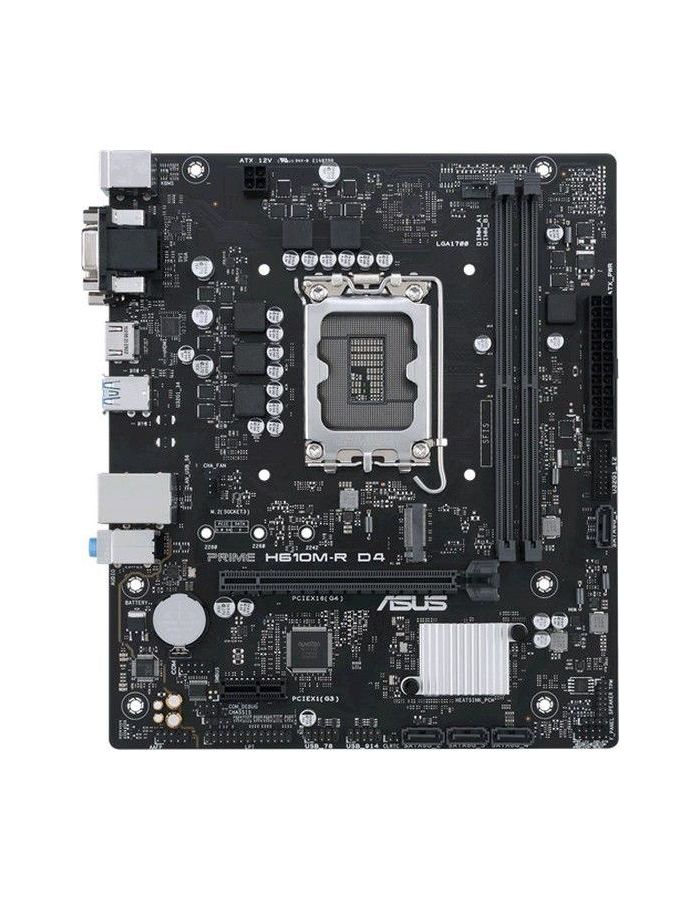 Материнская плата Asus PRIME H610M-R D4-SI (90MB1B40-M0ECY0)
Материнская плата Asus PRIME H610M-R D4-SI (90MB1B40-M0ECY0)