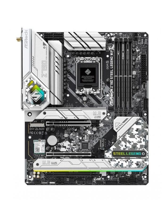 Материнская плата Asrock Z790 STEEL LEGEND WIFI
Материнская плата Asrock Z790 STEEL LEGEND WIFI
