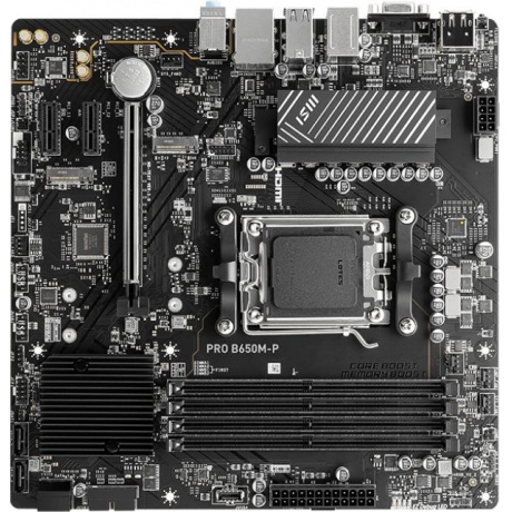 Материнская плата MSI PRO B650M-P
Материнская плата MSI PRO B650M-P