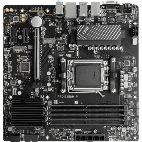 Материнская плата MSI PRO B650M-P
Материнская плата MSI PRO B650M-P