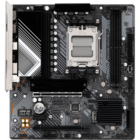 Материнская плата Asrock B650M-HDV/M.2, Socket AM5, 2xDDR5-5200
Материнская плата Asrock B650M-HDV/M.2, Socket AM5, 2xDDR5-5200