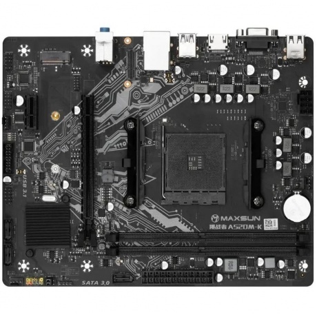 Материнская плата MAXSUN MS-Challenger A520M-K 2xDDR4 (6940709693797)
Материнская плата MAXSUN MS-Challenger A520M-K 2xDDR4 (6940709693797)