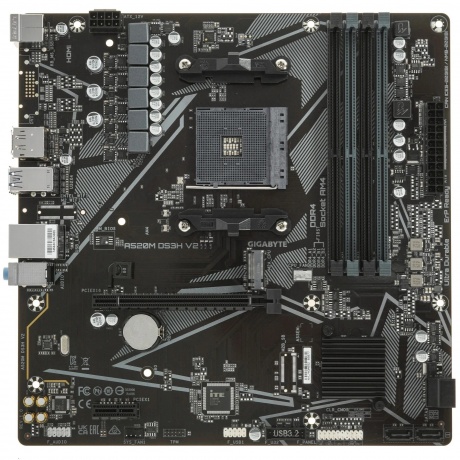 Материнская плата Gigabyte AMD A520 SAM4 (A520M DS3H V2 1.1)
Материнская плата Gigabyte AMD A520 SAM4 (A520M DS3H V2 1.1)