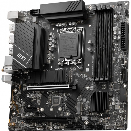 Материнская плата MSI PRO B760M-A WIFI, 4хDDR5
Материнская плата MSI PRO B760M-A WIFI, 4хDDR5