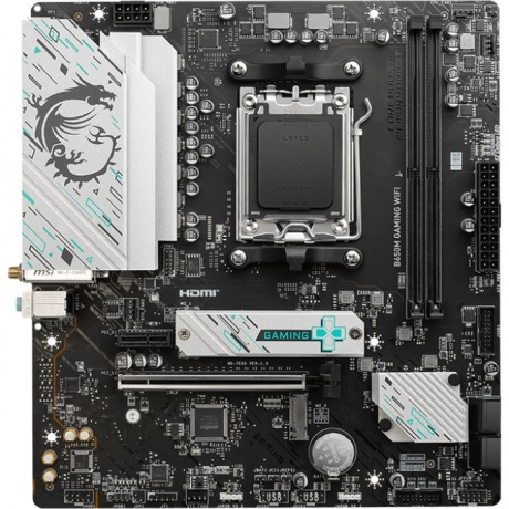 Материнская плата MSI B650M GAMING WIFI
Материнская плата MSI B650M GAMING WIFI