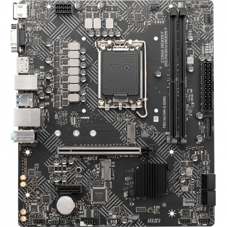 Материнская плата MSI PRO H610M-G Soc-1700 Intel H610 2xDDR5 mATX AC97 8ch(7.1) GbLAN+VGA+HDMI+DP
Материнская плата MSI PRO H610M-G Soc-1700 Intel H610 2xDDR5 mATX AC97 8ch(7.1) GbLAN+VGA+HDMI+DP