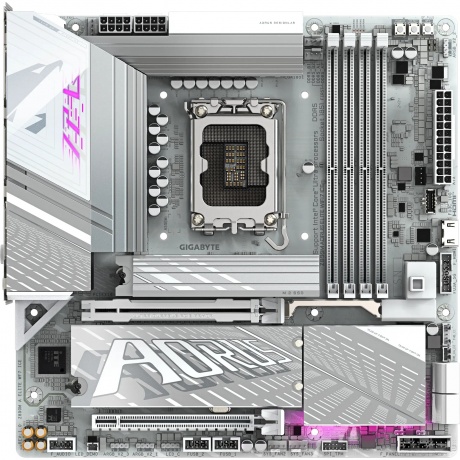 Материнская плата Gigabyte Z890M AORUS ELITE WIFI7 ICE
Материнская плата Gigabyte Z890M AORUS ELITE WIFI7 ICE