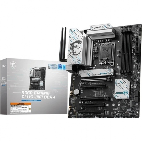Материнская плата MSI B760 GAMING PLUS WIFI DDR4
Материнская плата MSI B760 GAMING PLUS WIFI DDR4