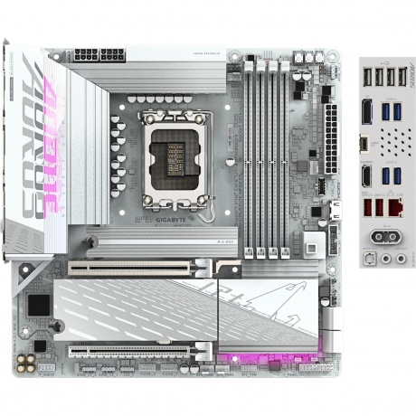 Материнская плата Gigabyte B860M AORUS ELITE WIFI6E ICE
Материнская плата Gigabyte B860M AORUS ELITE WIFI6E ICE