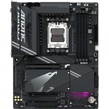 Материнская плата Gigabyte X870 AORUS ELITE WIFI7
Материнская плата Gigabyte X870 AORUS ELITE WIFI7