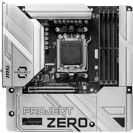 Материнская плата MSI B650M PROJECT ZERO
Материнская плата MSI B650M PROJECT ZERO