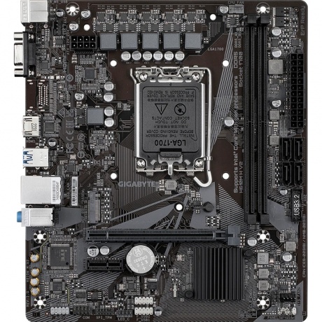 Материнская плата Gigabyte H610M H V2 2*DDR5
Материнская плата Gigabyte H610M H V2 2*DDR5